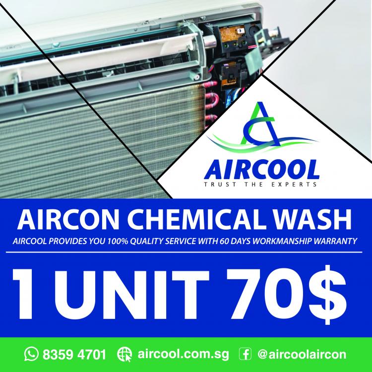 ac chemical wash