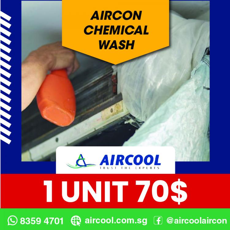 ac chemical wash
