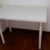 Ikea white table 50 9 10