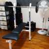 Bench Press Set with Bar And Weight 120 8 10