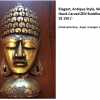 Antique Style Wooden Hand Carved Zen Buddha Head