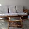 rattan sofa