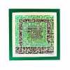 Ayat Al-Fatihah in Kufi style. Product Code: C-KK-002. Calligrapher: Ahmad Suhaili.