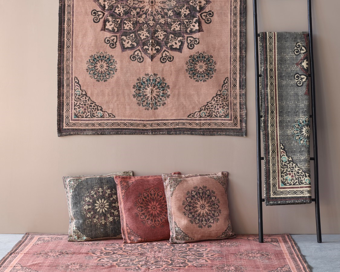 morrocan style patterned cushions