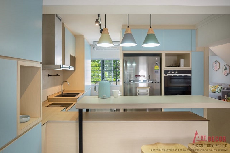 Ways to Decorate Your Kitchen with Pastel Colours