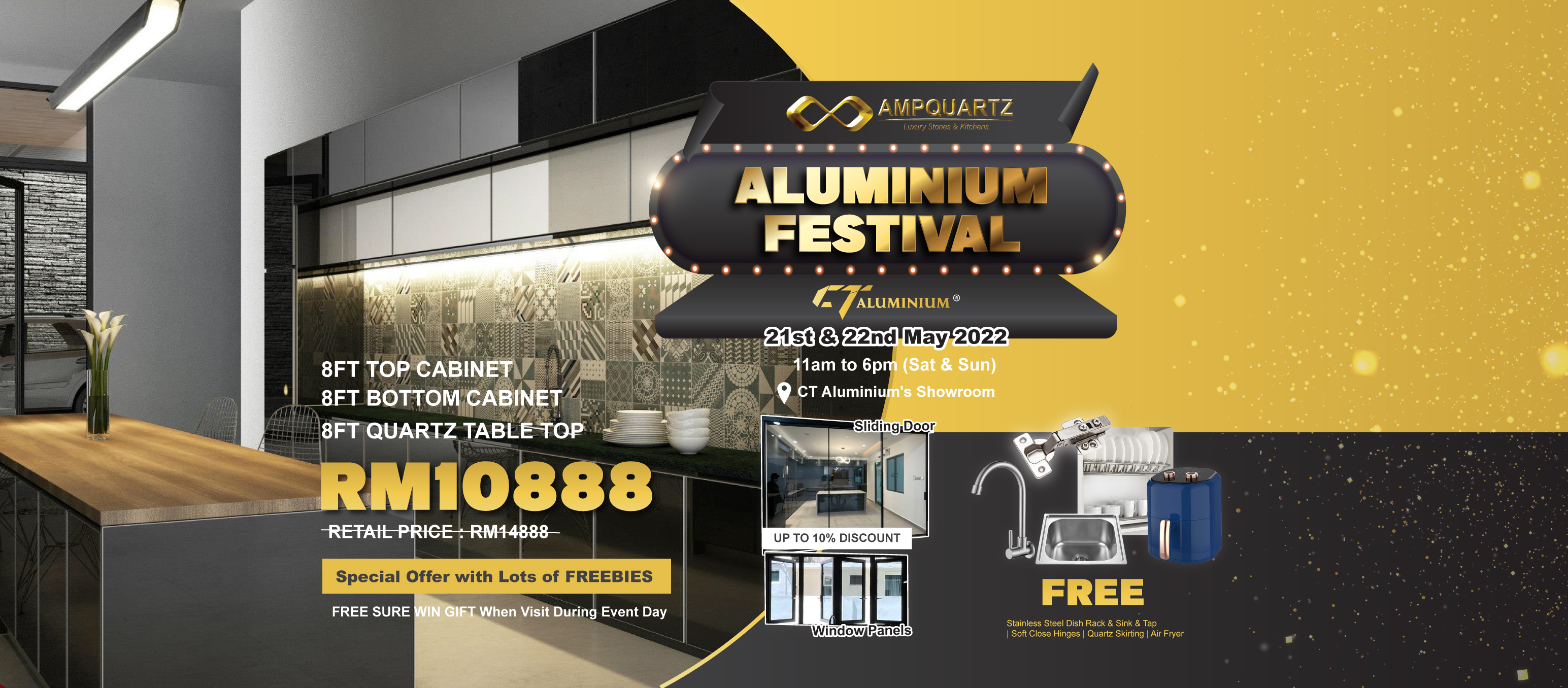  EXCLUSIVE PROMOTION: AmpQuartz Aluminium Festival(AAF) 2022