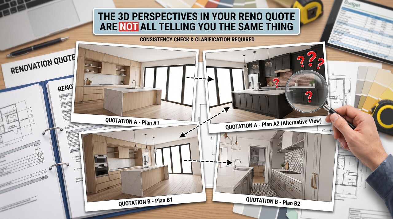  The 3D Perspectives in Your Reno Quote Are Not All Telling You the Same Thing