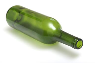 image for How To Make A Super Easy DIY Wine Bottle Lamp