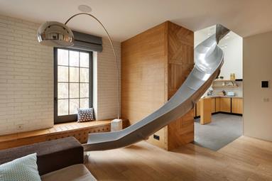 image for This Apartment Has A Slide And It Is Awesome Beyond Belief