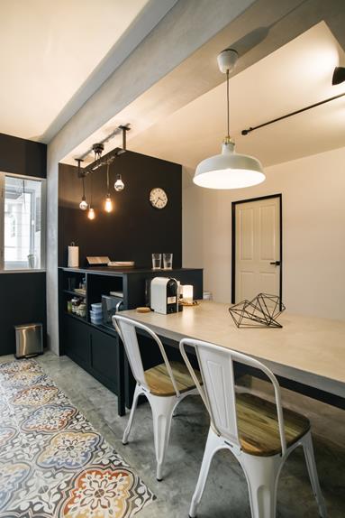 image for This 4-room Flat Blends Raw And Retro Together Perfectly