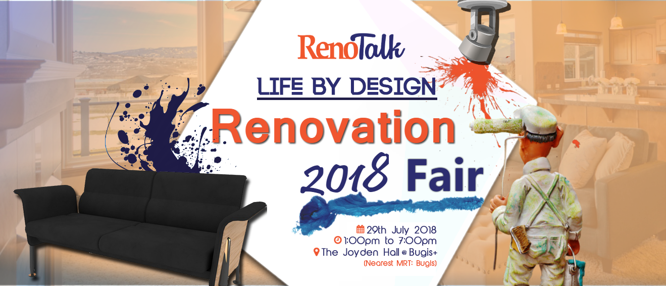 Life By Design: Renovation Fair 2018 @ Bugis+